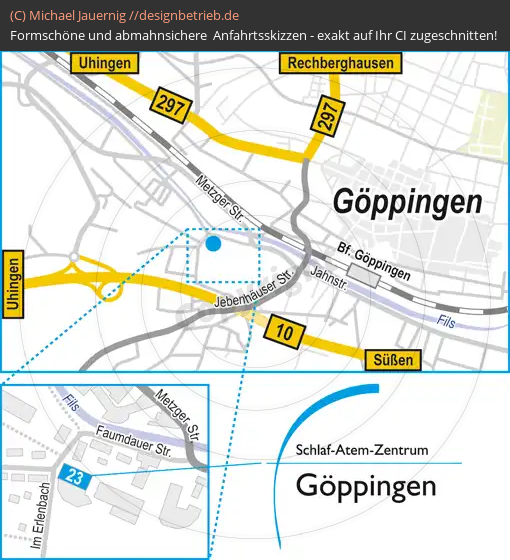 Anfahrtsskizze Göppingen (530)
