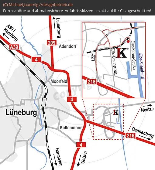 Anfahrtsskizze Lüneburg (307)