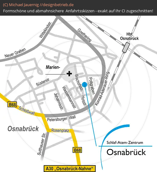 Anfahrtsskizze Osnabrück (535)